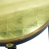 French Gilt Glass Accent Table B