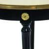 French Gilt Glass Accent Table B
