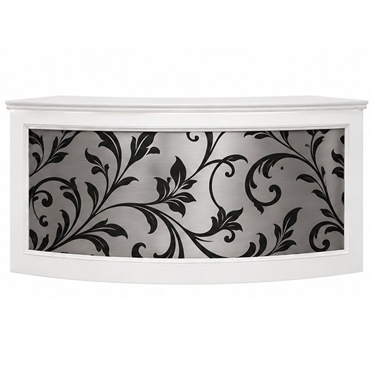Branded White Muse Bar - Curve Branded White Muse Bar - Curve