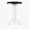 Remy Bistro Table 42" – White Base – Ivory Top Remy Bistro Table 42" – White Base – Ivory Top