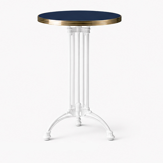 Remy Bistro Table 42" – White Base – Ivory Top Remy Bistro Table 42" – White Base – Ivory Top