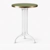 Remy Bistro Table 42" – White Base – Ivory Top Remy Bistro Table 42" – White Base – Ivory Top