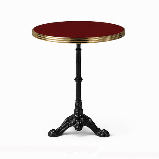 Remy Bistro Table 30" – Black Base – Red Top Remy Bistro Table 30" – Black Base – Red Top
