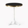 Remy Bistro Table 30" – White Base – Ivory Top Remy Bistro Table 30" – White Base – Ivory Top