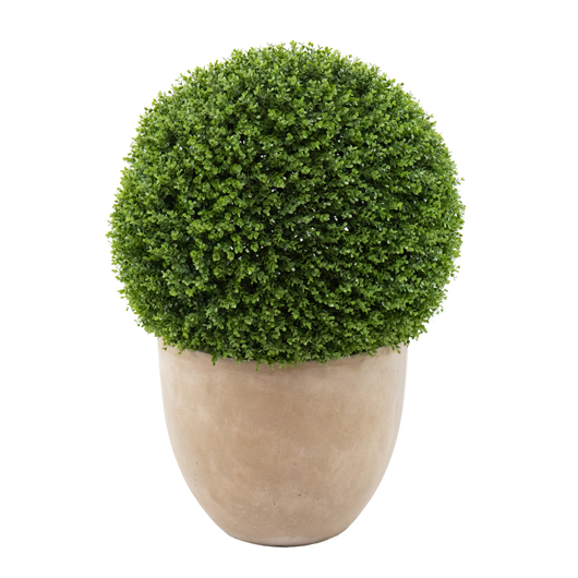 28" Topiary Ball - Natural Stone Planter 28" Topiary Ball - Natural Stone Planter